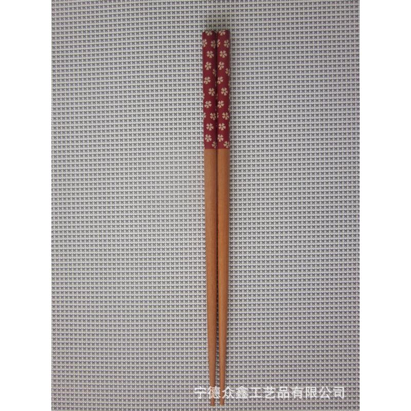 筷子厂家**|餐厅印花工艺木筷子|非一次性印花筷子